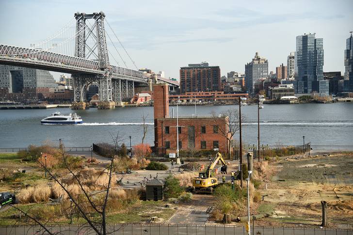 New York City is now demolishing East River Park, to make way for a storm surge barrier.